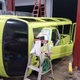 Illustration for article titled LeMons Bonkers Car-Building Legend Speedycop Will Race A Sideways Microbus